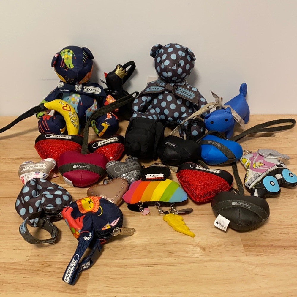 LeSportsac Small Trinket Bundle of 20